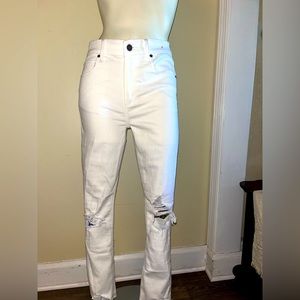 Abercrombie & Fitch White Jeans